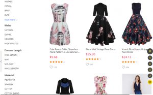 مواقع تسوق فساتين اون لاين